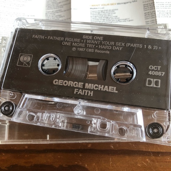 George Michael Vintage Cassette Tape - Picture 3 of 5